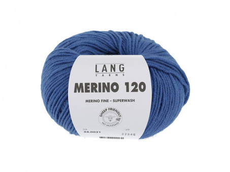 Lang MERINO 120 0031 ROYAL