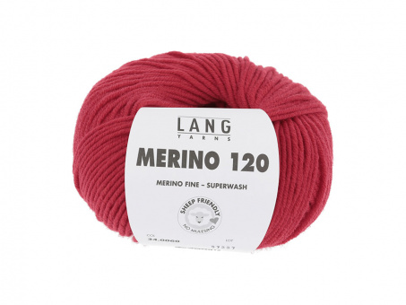 Lang MERINO 120 0060 ROT