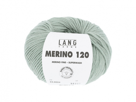 Lang MERINO 120 0092 HELLSALBEI