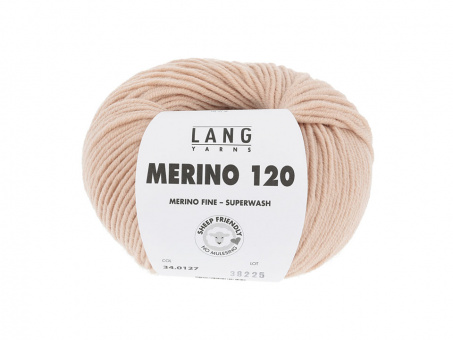 Lang MERINO 120 0127 APRICOT