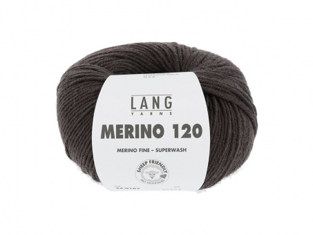 Lang MERINO 120 0167 CHOCO