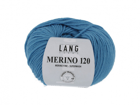 Lang MERINO 120 0178 TÜRKIS