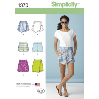 Simplicity 1370.D5 PG L Shorts 30-38 