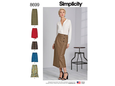 Simplicity 8699.H5 PG L Rock 32-40 