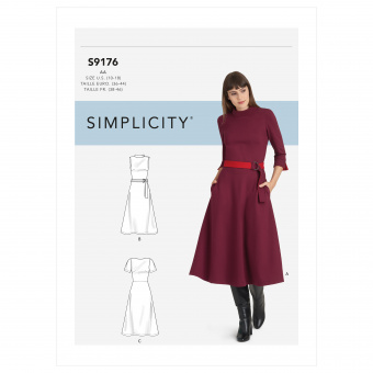 Simplicity S9176.BB PG A Kleid 46-54 