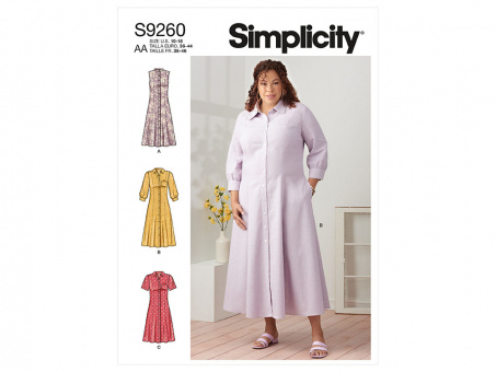 Simplicity S9260.BB PG A Kleid 46-54 