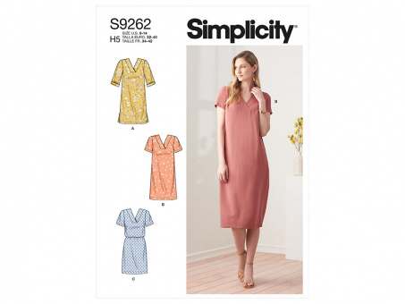 Simplicity S9262.U5 PG A Kleid 42-50 