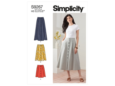 Simplicity S9267.H5 PG L Rock 32-40 