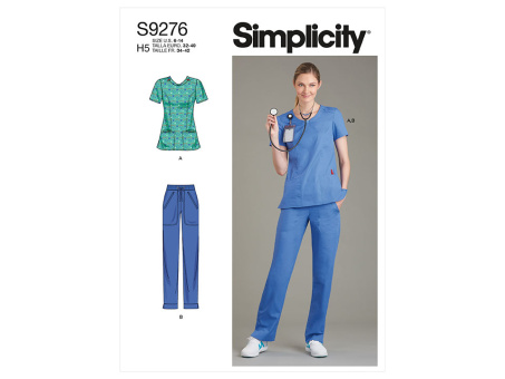 Simplicity S9276.H5 PG N Shirt & Hose 32-40 