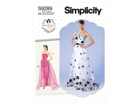 Simplicity S9289.A5 PG A Kleid 32-40 