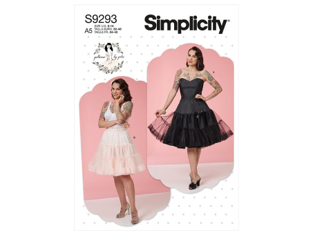 Simplicity S9293.A5 PG L Petticoat 32-40 