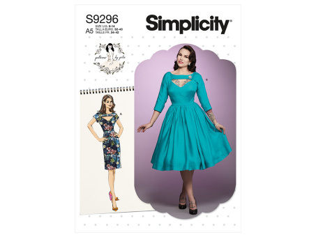 Simplicity S9296.E5 PG A Kleid Vintage 40-48 