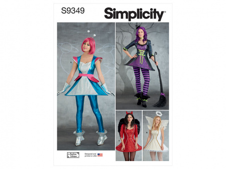 Simplicity S9349.R5 PG D Kostüm Kleid 40-48 