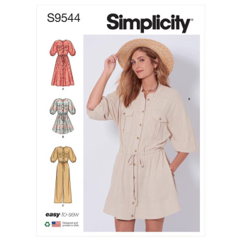 Simplicity 9544.U5 PG A Kleid 42-50 