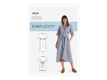 Simplicity S9101.A PG A Kleid XXS-XXL 