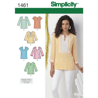 Simplicity 7719.AA PG L Tunika 36-44 