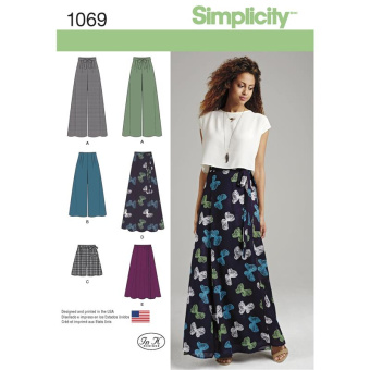 Simplicity 7873.D5 PG L Hosenrock 30-38 