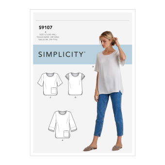 Simplicity S9107 PG A Shirt XS-XXL 