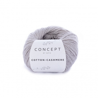 CONCEPT by Katia Cotton-Cashmere Farbe 56 grau mel.