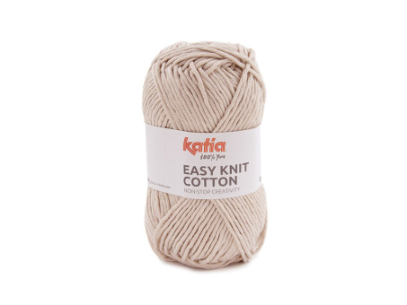 KATIA EASY KNIT COTTON Farbe 08 beige