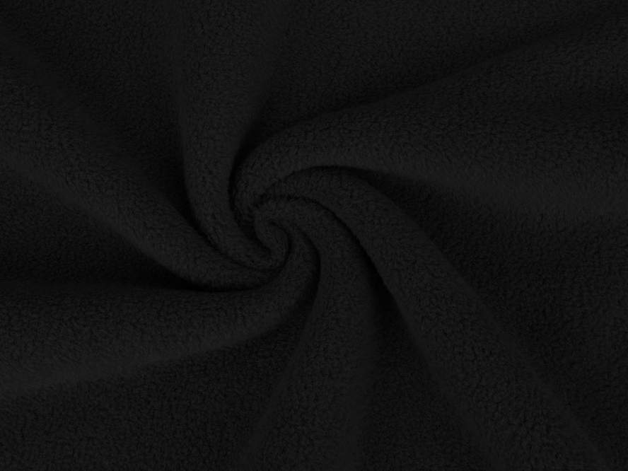 Baumwollfleece Farbe 0069 schwarz 