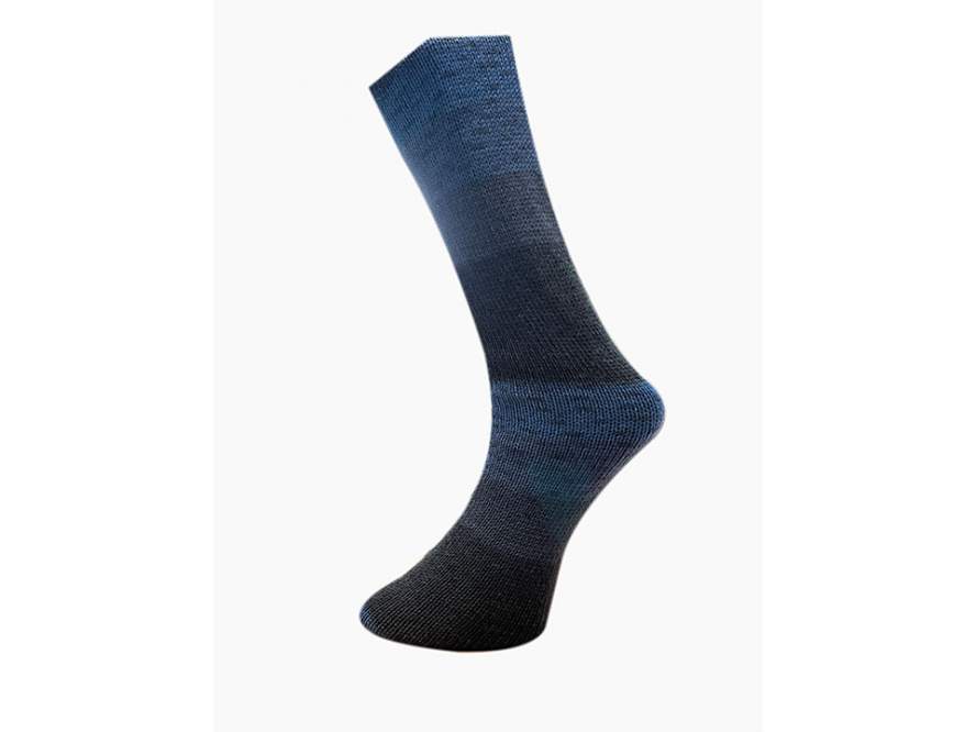 FERNER Cashmere Sockenwolle blau Farbverlauf 