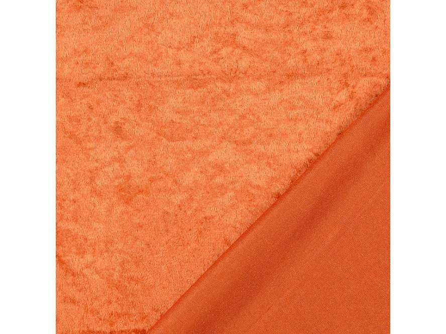 Panne Samt Farbe 5013 orange 