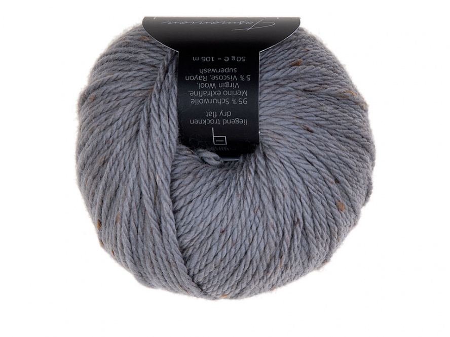 Atelier Zitron Tasmanian Tweed Farbe 03 grau