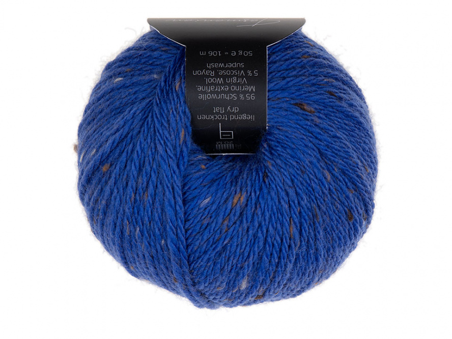 Atelier Zitron Tasmanian Tweed Farbe 12 royalblau