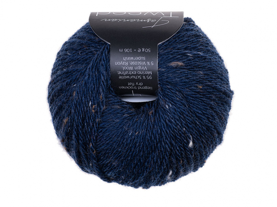 Atelier Zitron Tasmanian Tweed Farbe 20 dunkelblau