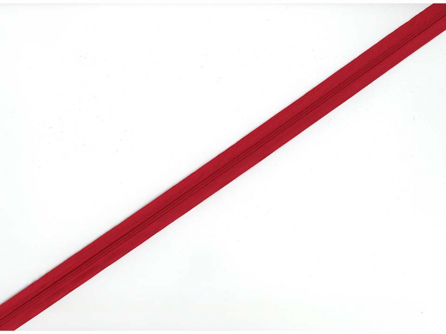 Endlos-Reißverschluss rot 3mm 