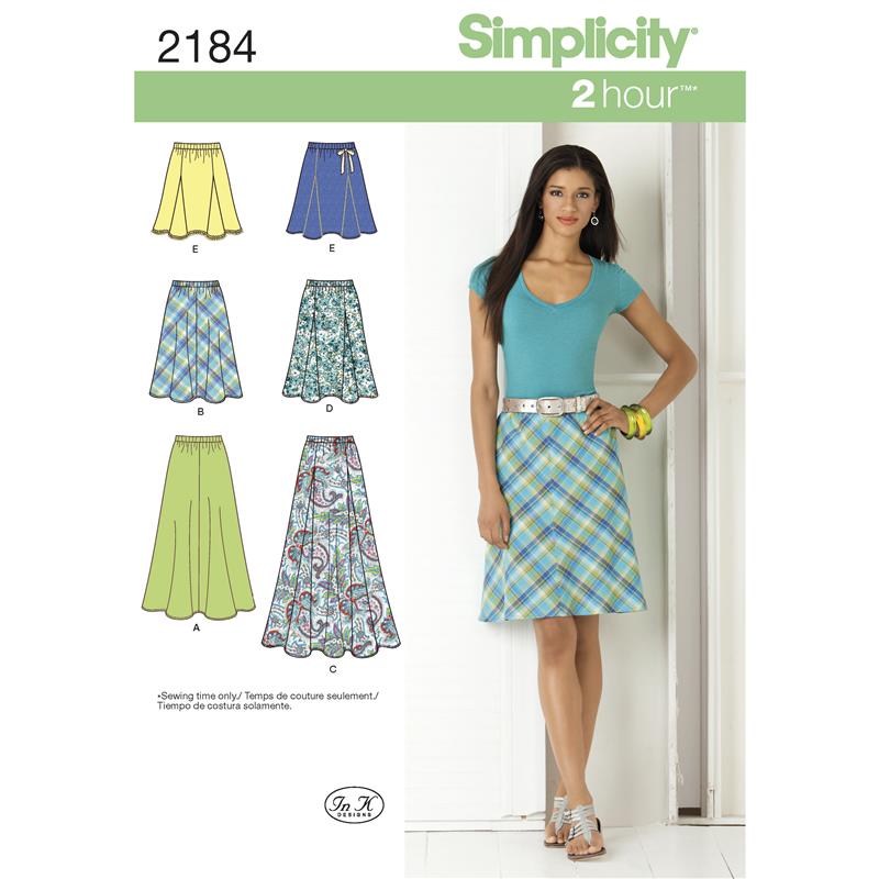 Simplicity 2184.H5 PG L Rock 32-40 