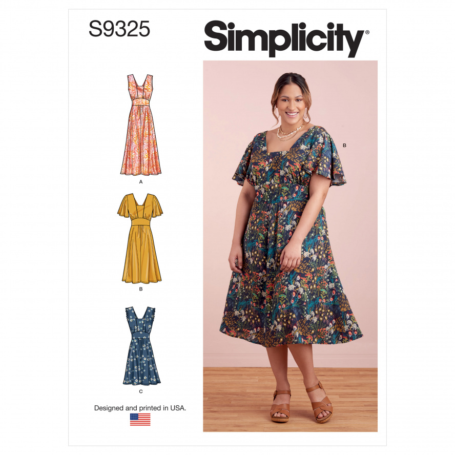 Simplicity S9325.BB PG A Kleid 46-54 