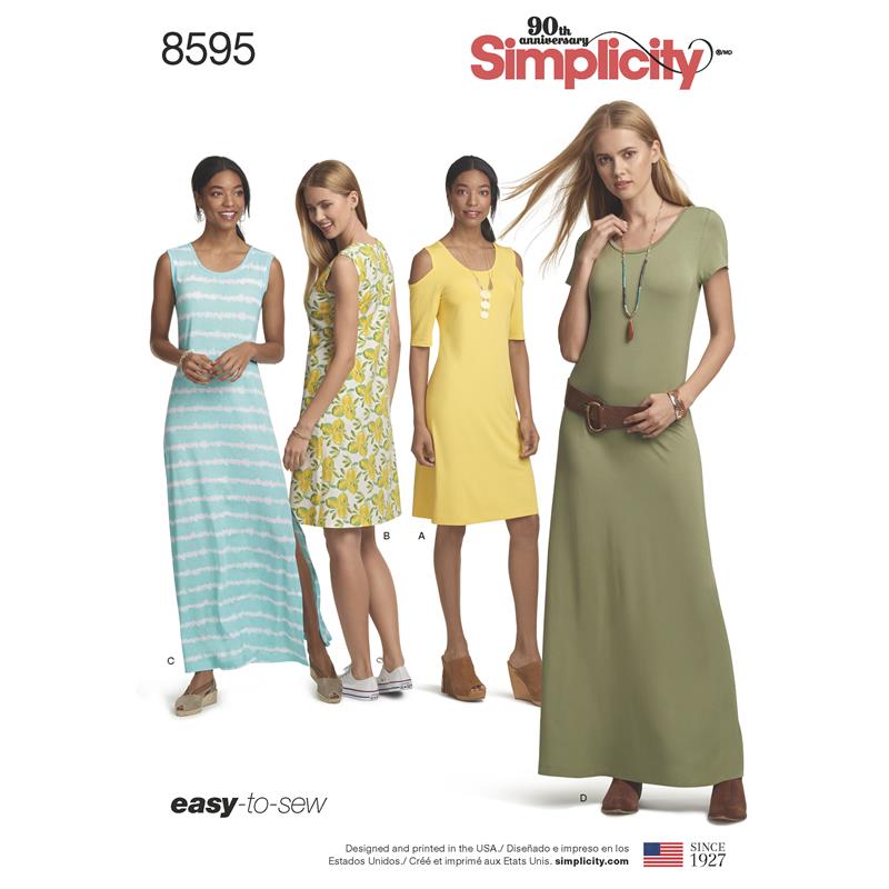 Simplicity G7054.A PG A Kleid XS-XL 