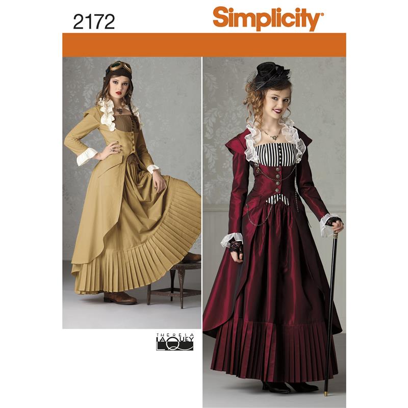 Simplicity 7532.HH PG K Kostüm Kleid 32-38 