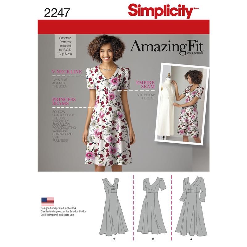 Simplicity 7542.BB PG A Kleid 46-54 