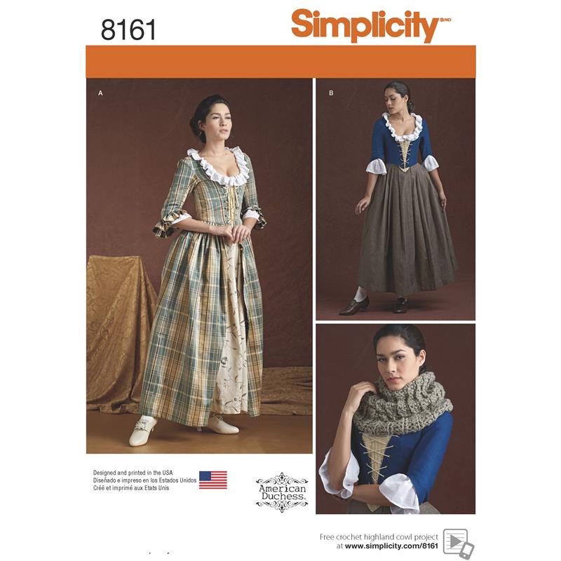 Simplicity 7925.H5 PG K Kostüm Kleid 32-40 