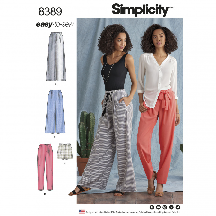 Simplicity 7993.H5  PG L Hose & Short 32-40 