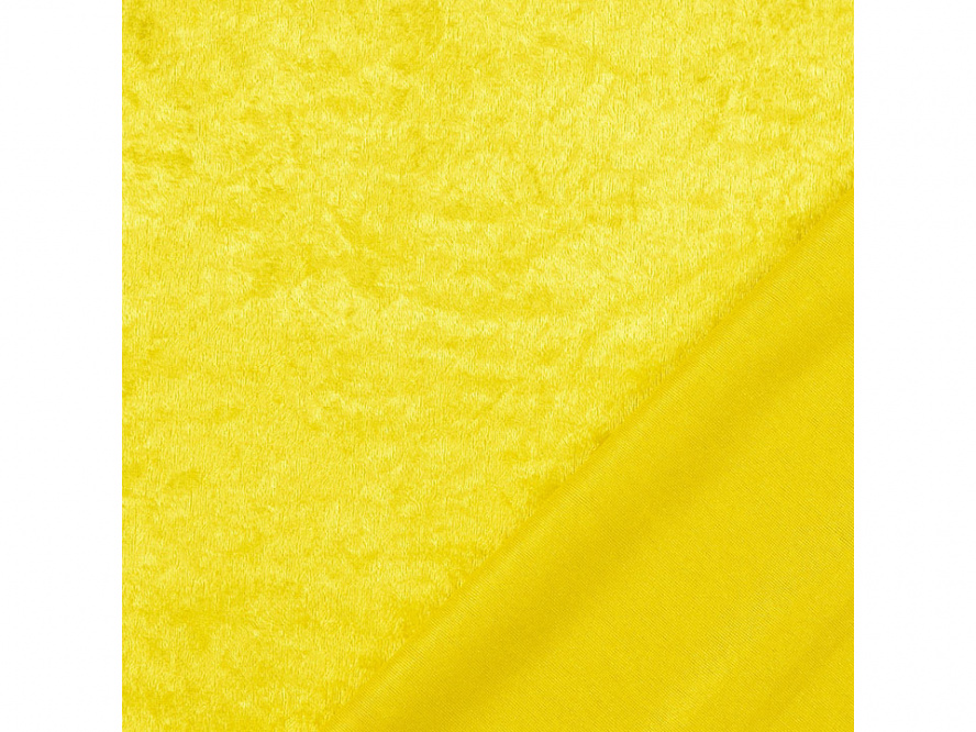 Panne Samt Farbe 5011 gelb 