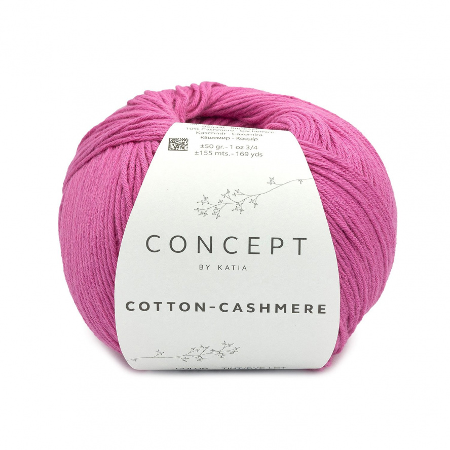CONCEPT by Katia Cotton-Cashmere Farbe 86 pink 